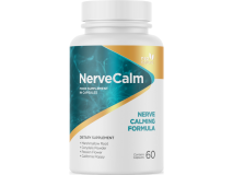 NerveCalm Review Nerve Pain Relief Supplement Bottle