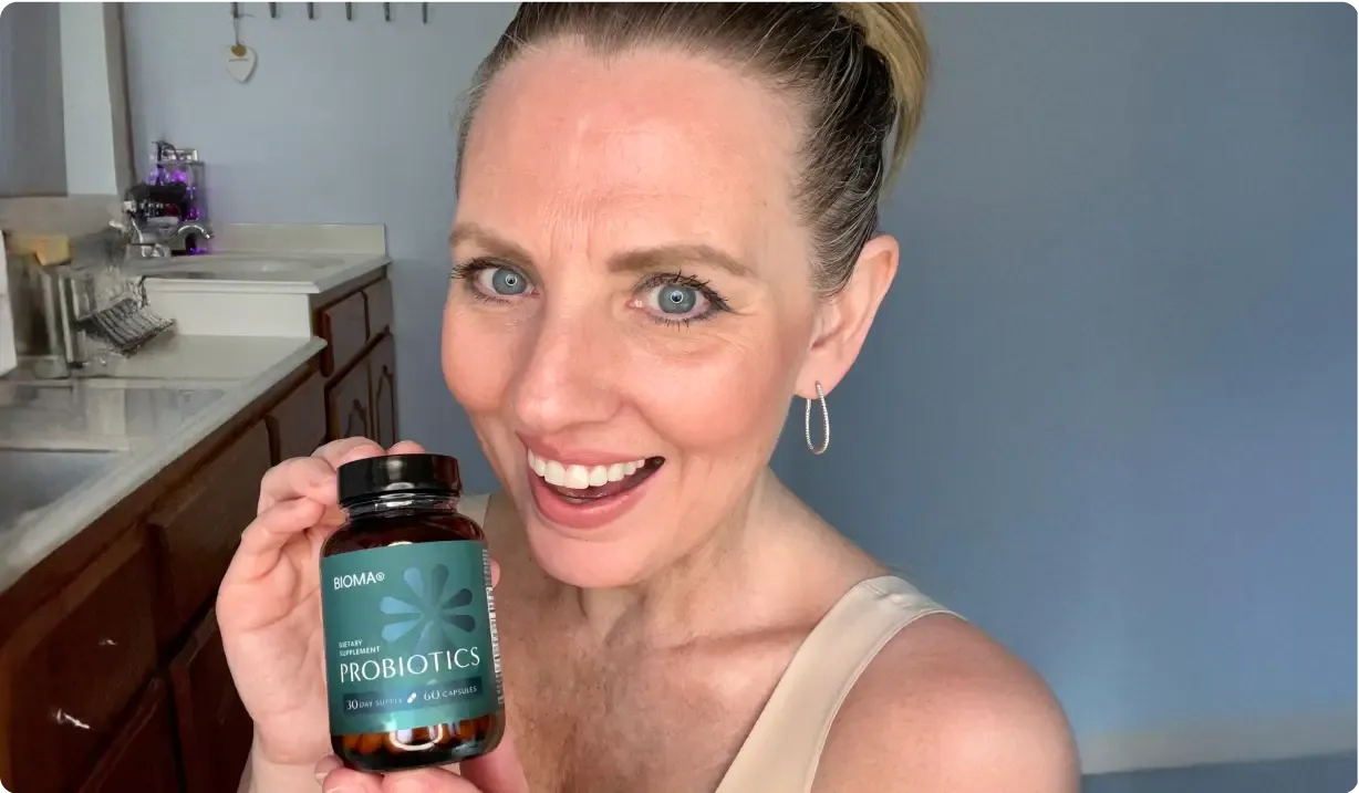 Healthy lifestyle supporting gut wellness